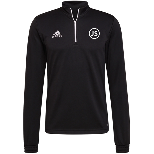 Felpa 1/4 ZIP lunga nero